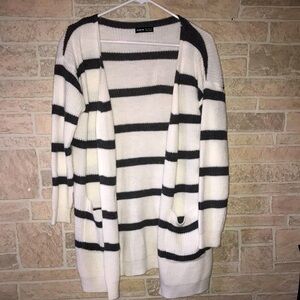 Shein Open Sweater Cardigan